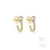 Brinco Kim Zircônia Dourado - comprar online