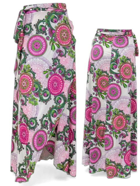 Saia Pareô Transpassado Estampa Localizada 011