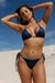 Tanga Lacinho Semi Fio Jeans