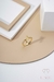 Anel Fé Zircônia Dourado - comprar online
