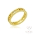 Anel Kelly Zirconia Dourado