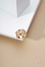 Anel Elyse Dourado Zirconia Pink - comprar online