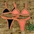 Tanga Crochê Laranja Neon - comprar online