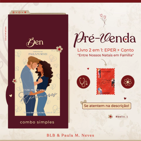 Entre Promessas e Recomeço + Entre Nossos Natais em Família - Kit Ben