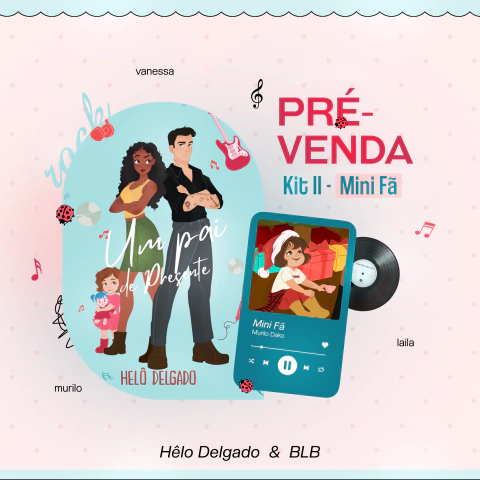 Um Pai de Presente - Kit Mini fã