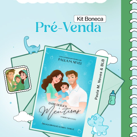 Entre Desejos e Mentiras - Kit Boneca