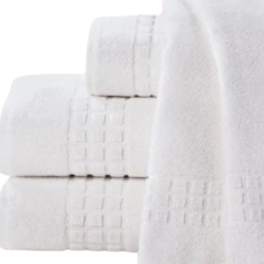 KIT 05 Toalhas Banho Felpudas Teka 500 G/M² profissional - RenovaShape