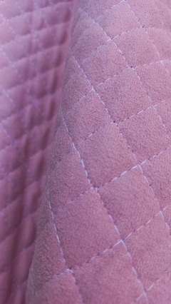 GAMUZON MATELASSE ROSA VIEJO - comprar online