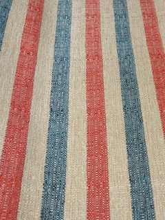 Yute Rayado Azul, Rojo - comprar online