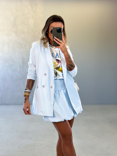 Saia Melissa Azul Claro - loja online