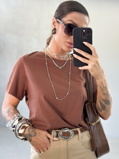 T-shirt Marrom
