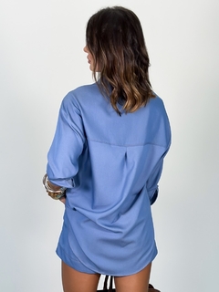 Camisa Alexia Denim - Tayara Marchi