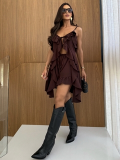 Imagem do Conjunto Rihyana Marrom