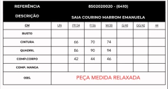 Imagem do SAIA EMANUELA COURINO