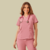 Scrub feminino Eloá rose