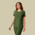 Scrub feminino Fabiana, verde militar