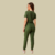 Scrub feminino Fabiana, verde militar