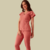 Scrub feminino Júlia premium, rose