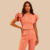 Scrub feminino Socorro, rose