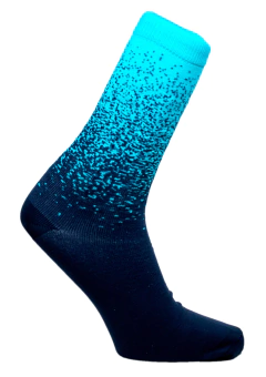 Meia Dilute Azul Marinho Cano Médio Partenza