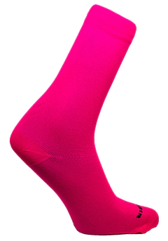 Meia Rosa Neon Cano Médio Partenza