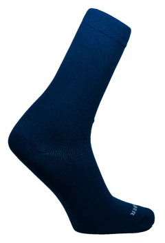 Meia Azul Marinho Cano Alto Partenza