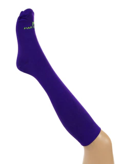 Meia Roxo Cano Alto Partenza
