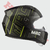 Casco Mac M67 Bass Cage Negro/Ama (M)