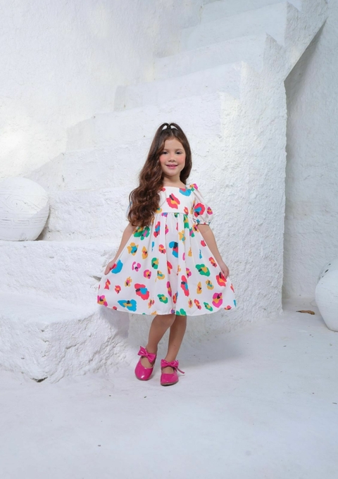 Vestido Oncinha Divertida