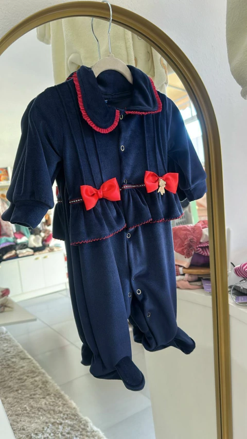 Macacão de Bebê em Plush