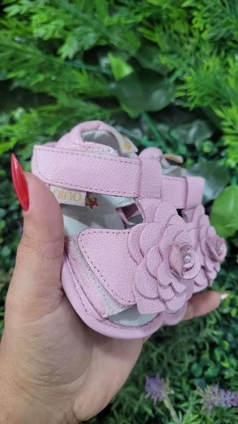 Sandália orquídea rosa