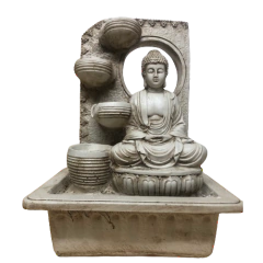 ART 1708-FUENTE BUDA AURA 40CM