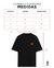Imagem do Camiseta Oversized Preta Leave