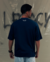 Camiseta Oversized Azul Marinho Progress - loja online
