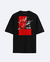 Camiseta Oversized Preta Triumph - comprar online