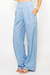 Calça Pantalona com Cós Largo Verona Azul - Baje Shop 
