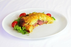 Batata Suiça Calabresa - Mr Batata