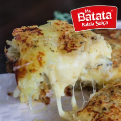 Batata Suiça 4 Queijos