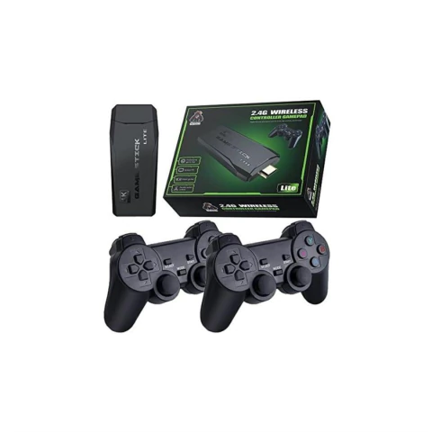 CONSOLA RETRO PRO GAME STICK 4K SALIDA HDMI CON 2 JOYSTICK INALAMBRICOS - comprar online