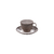 Xícara de Plástico de Café 110 ml com Pires Duo 360°