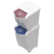 Kit Lixeiras Empilháveis 20 L Orgânica e 34 L Reciclável