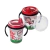 Imagem do Caneca Trio Introdução Alimentar 330 ml - Flamengo - Produto Oficial Licenciado