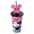 Copo Refri com Canudo e Pin 500 ml - Minnie- Exclusivo Disney