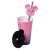 Copo Refri com Canudo e Pin 500 ml - Minnie- Exclusivo Disney - Loja Plasútil