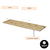 Chapa Pinus 120x30x1,5