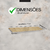 Imagem do Chapa Pinus 120x40x3