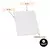 KIT 6 Chapa MDF Branco 60x40 (3 Milímetros) 1 Face - loja online