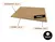 KIT 10 Placa MDF Cru 20x28 - loja online