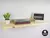 KIT 3 Prateleira Reta Pinus + Suporte Invisível 60x10x1,5 - comprar online