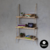 KIT 3 Prateleira Reta Pinus + Corda 60x20 - comprar online